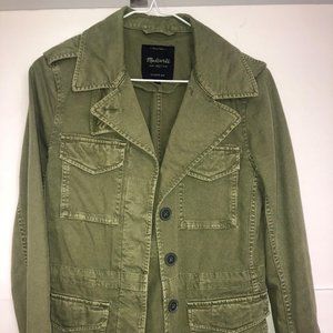 Madewell  Jacket X Small Olive Green
